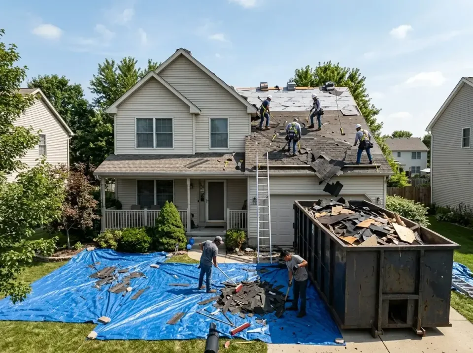 roof-replacement-debris-remova-004 — frequently asked questions, Cheapest Dumpster Rentals in Catlin, IL